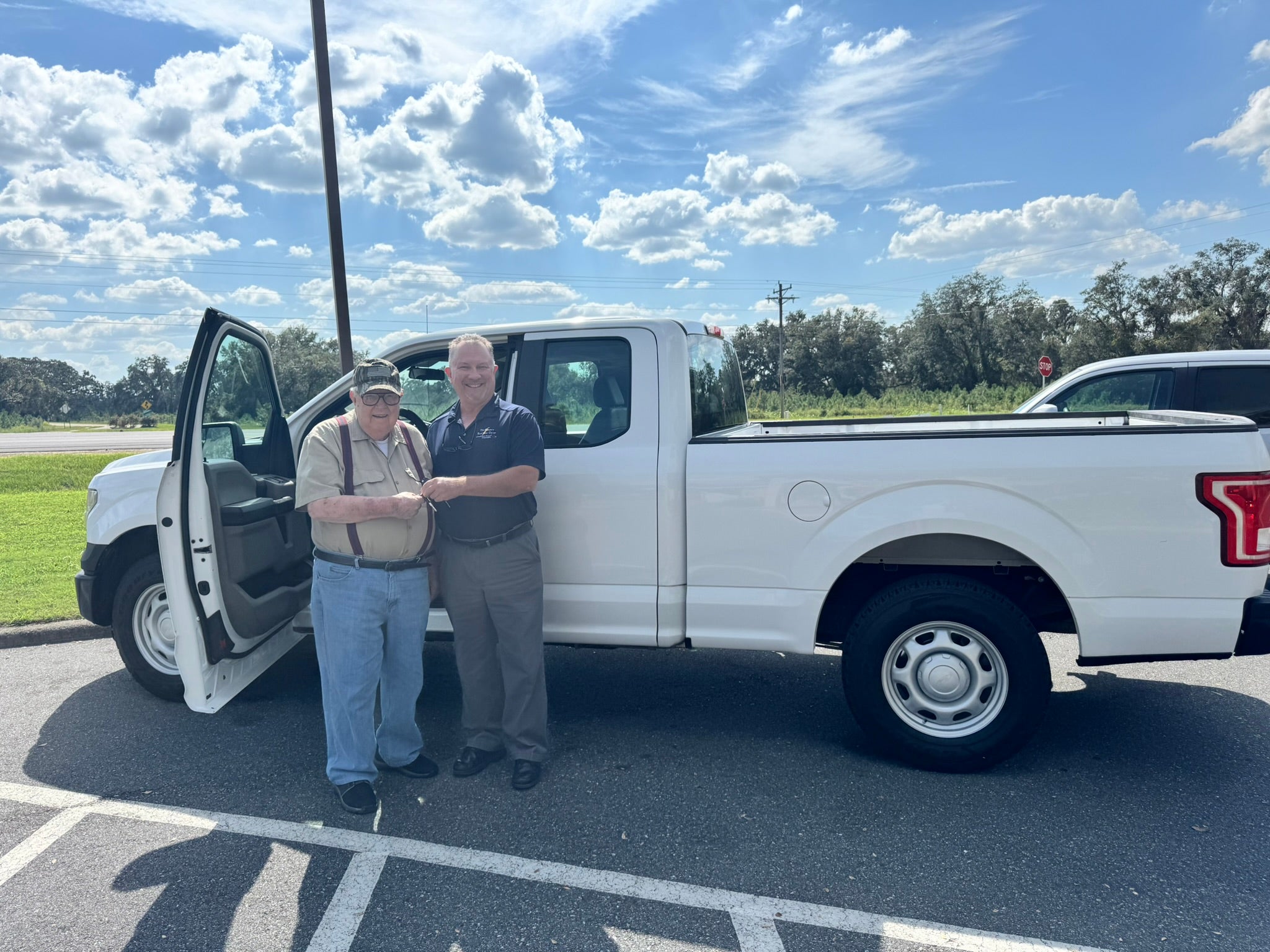 Mr. FLournoy is the proud winner of the grand prize truck