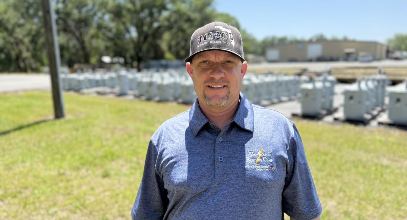 New Male TCEC employee Steven Hall